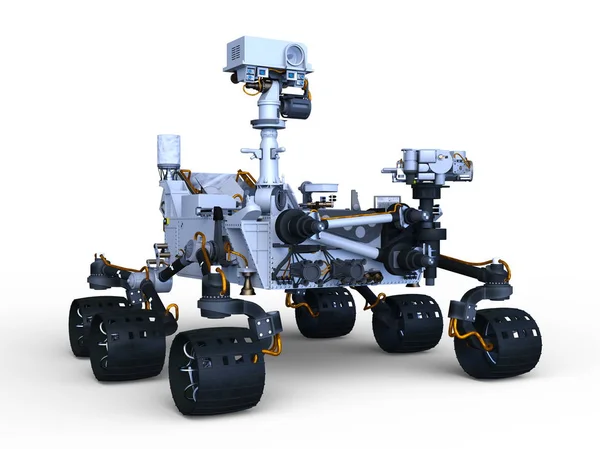 Vykreslování 3D cg prostor Rover — Stock fotografie