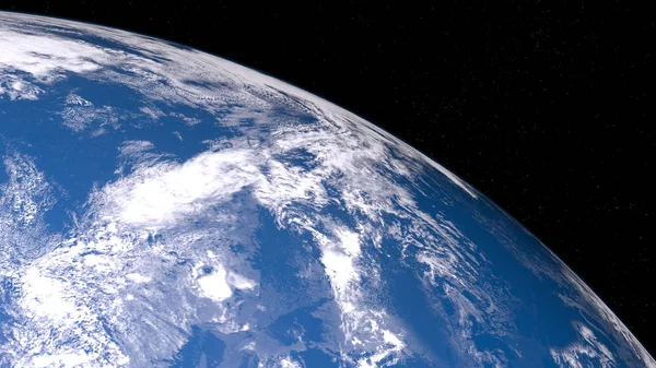 地球の 3 d cg のレンダリング — ストック写真