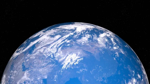 地球の 3 d cg のレンダリング — ストック写真