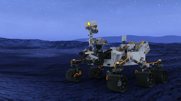 Rendering Van Ruimte Rover — Stockfoto