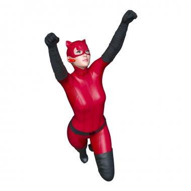 3d cg işleme süper bir kadın.