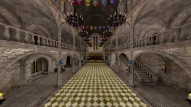 3d cg render sarayın.