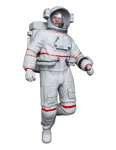 Rendering Astronauta — Foto Stock
