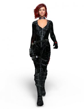 3d cg işleme süper bir kadın.