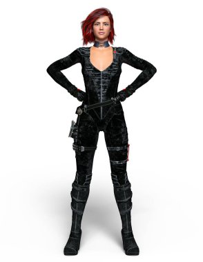 3d cg işleme süper bir kadın.