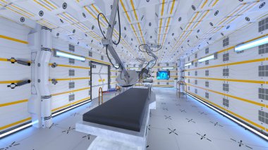 Ameliyathane 3d cg render