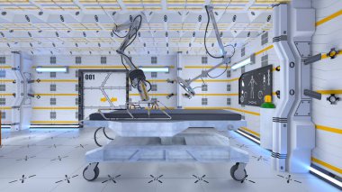 Ameliyathane 3d cg render