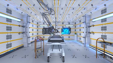 Ameliyathane 3d cg render