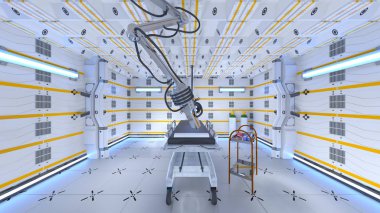 Ameliyathane / 3d Cg render ameliyathane.