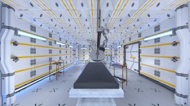 Ameliyathane / 3d Cg render ameliyathane.