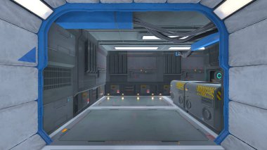 Uzay İstasyonu / 3d Cg işleme uzay istasyonu.