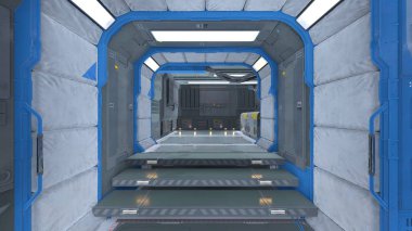 Uzay İstasyonu / 3d Cg işleme uzay istasyonu.