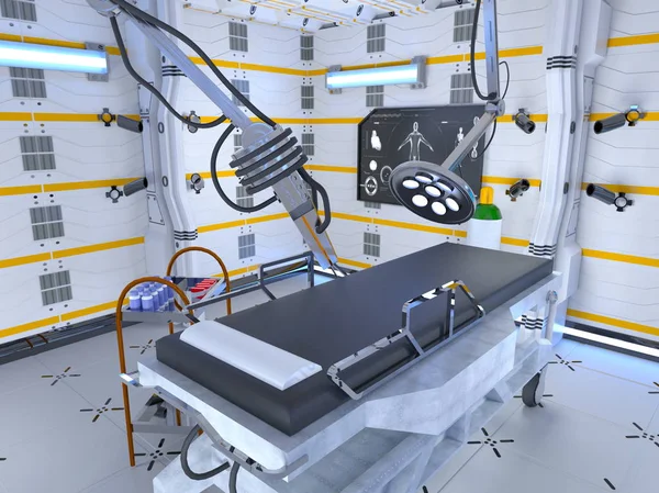 Ameliyathane / 3d Cg render ameliyathane.