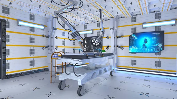 Ameliyathane / 3d Cg render ameliyathane.