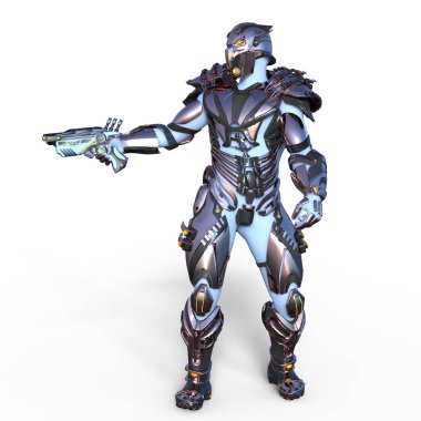 Robot / 3d Cg işleme bir robot.