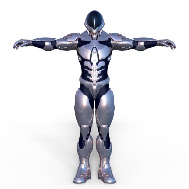 Robot / 3d Cg işleme bir robot.