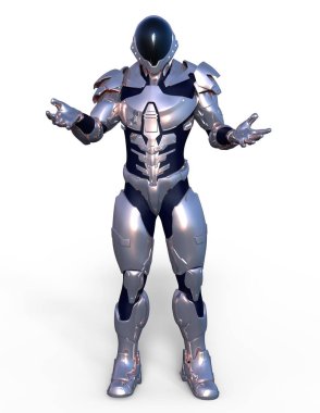 Robot / 3d Cg işleme bir robot.