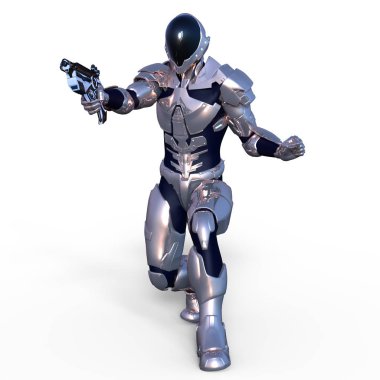 Robot / 3d Cg işleme bir robot.