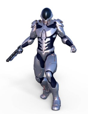 Robot / 3d Cg işleme bir robot.