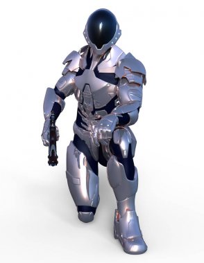 Robot / 3d Cg işleme bir robot.