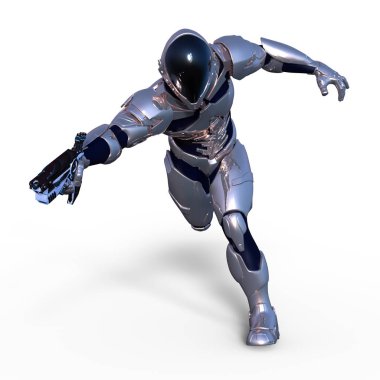 Robot / 3d Cg işleme bir robot.