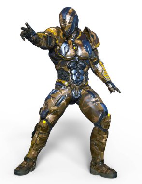 Robot / 3d Cg işleme bir robot.