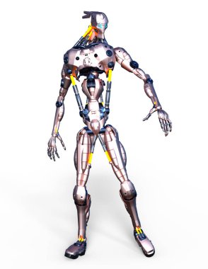 Robot / 3d Cg işleme bir robot.