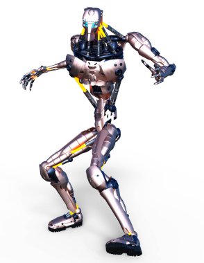 Robot / 3d Cg işleme bir robot.