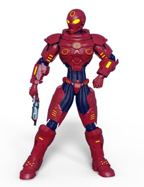 Robot / 3d Cg işleme bir robot.
