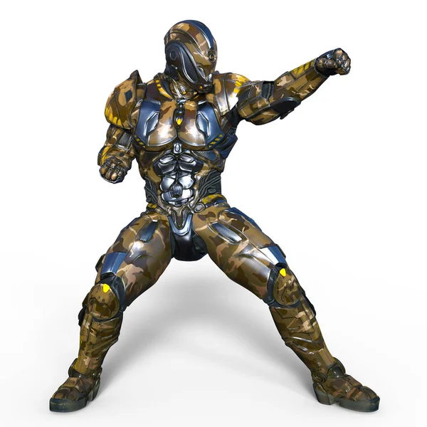 Robot / 3d Cg işleme bir robot.