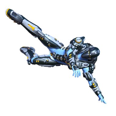 Robot / 3d Cg render bir raobot.