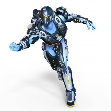 Robot / 3d Cg render bir raobot.