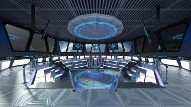 Uzay İstasyonu / 3d Cg işleme uzay istasyonu.