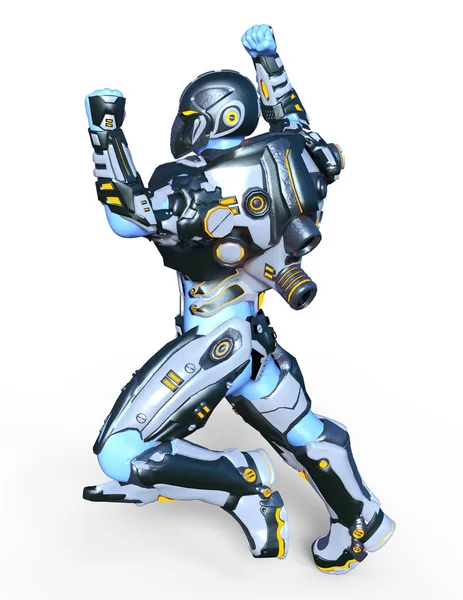 Robot / 3d Cg render bir raobot.