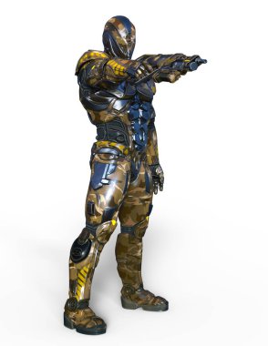 Robot / 3d Cg işleme bir robot.