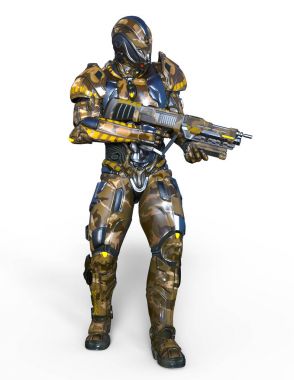 Robot / 3d Cg işleme bir robot.