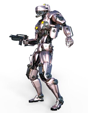 Robot / 3d Cg işleme bir robot.