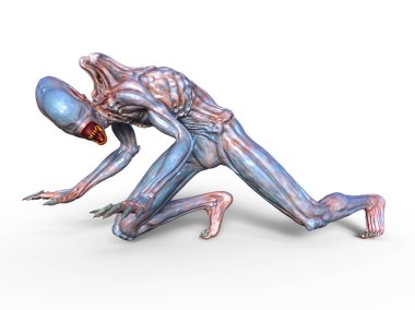 Canavar / 3d Cg işleme bir canavar.