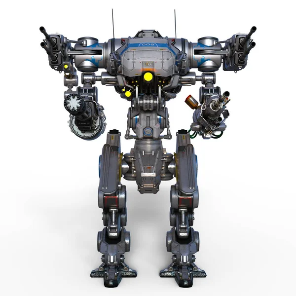 Battle Robot Rendering Battle Robot — Stock Photo, Image