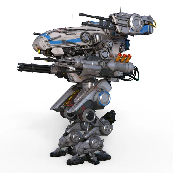 Battle Robot Rendering Battle Robot — Stock Photo, Image