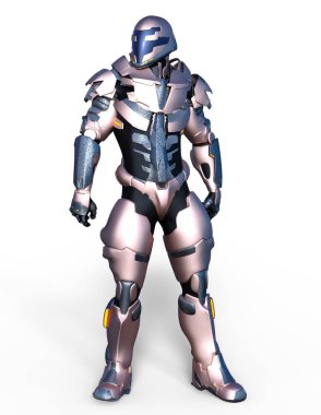 Robot / 3d Cg işleme bir robot.