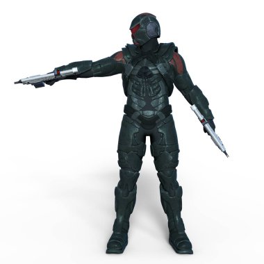 Robot / 3d Cg işleme bir robot.