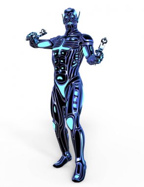 Robot / 3d Cg işleme bir robot.