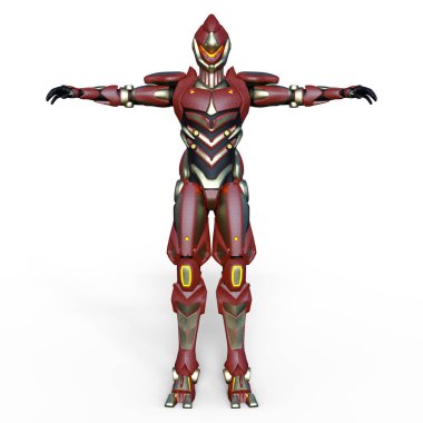 Robot / 3d Cg işleme bir robot.