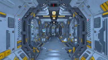 Uzay İstasyonu / 3d Cg işleme uzay istasyonu.