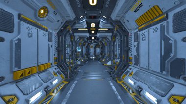 Uzay İstasyonu / 3d Cg işleme uzay istasyonu.