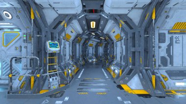 Uzay İstasyonu / 3d Cg işleme uzay istasyonu.