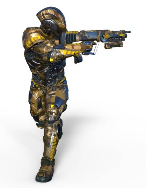 Robot / 3d Cg işleme bir robot.