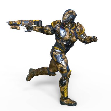 Robot / 3d Cg işleme bir robot.