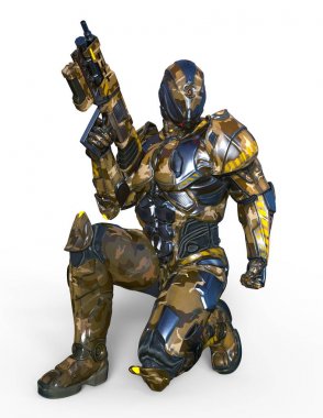 Robot / 3d Cg işleme bir robot.